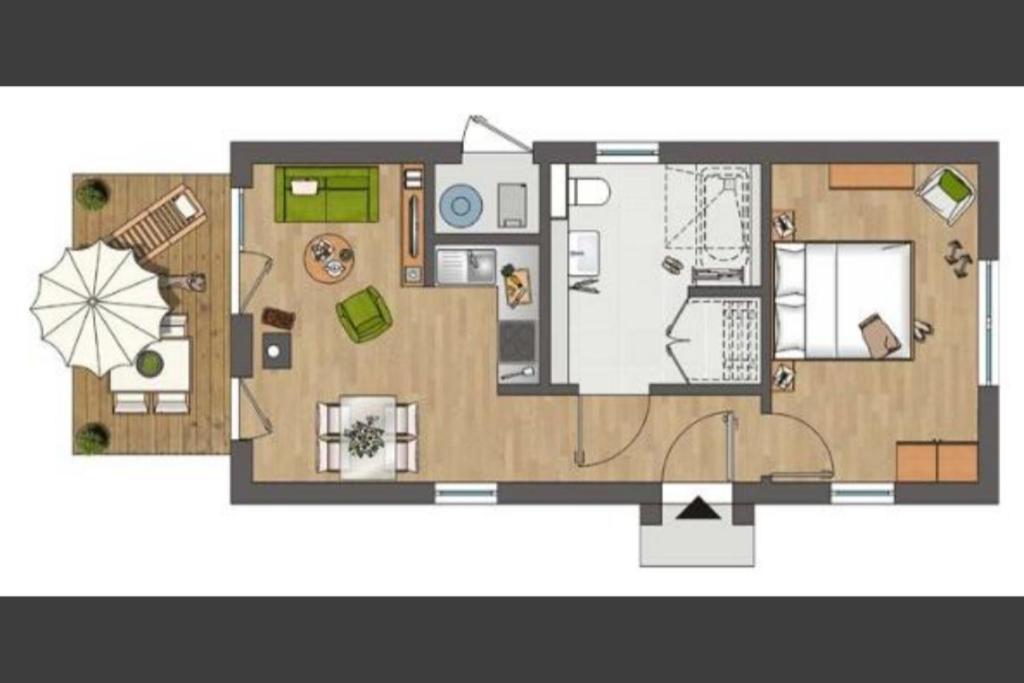 אולפניץ Ferienhaus Skipper Hus By Seeblick Ferien Oro, Kamin,Sauna מראה חיצוני תמונה